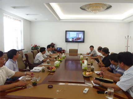 農業(yè)部信息中心副主任郭永田來我公司 調研